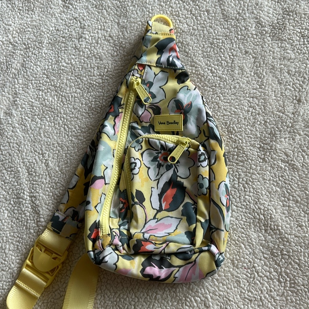 Vera Bradley ReActive Sling Backpack/ cross body. Never used.